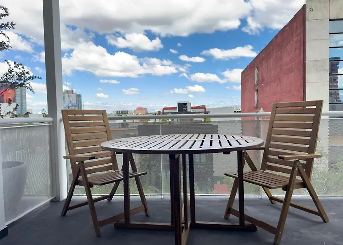 Apartamento Roma-condesa · Terraza Privada + Queen · A/c México DF