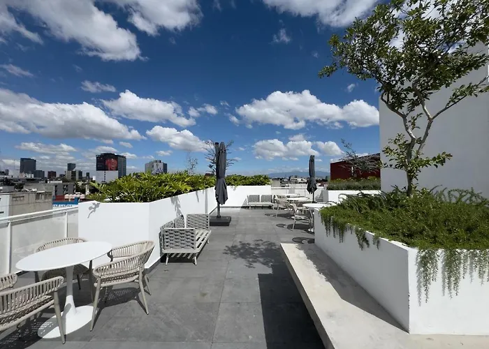 Apartment Roma-condesa - Terraza Privada + Queen - A/c Mexico City