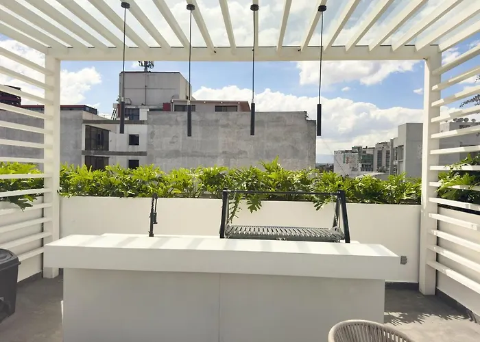 Apartment Roma-condesa - Terraza Privada + Queen - A/c Mexico City