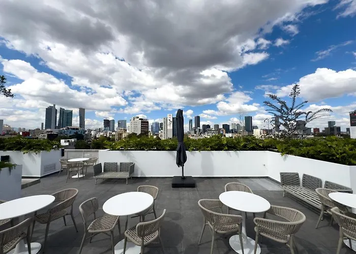 Roma-condesa - Terraza Privada + Queen - A/c Apartment