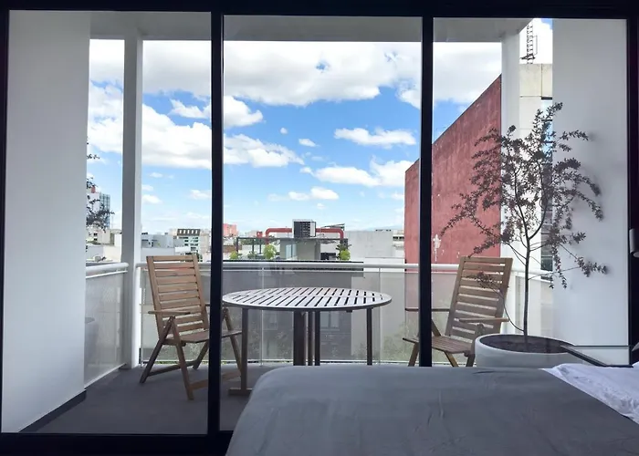 Roma-condesa - Terraza Privada + Queen - A/c Apartment *