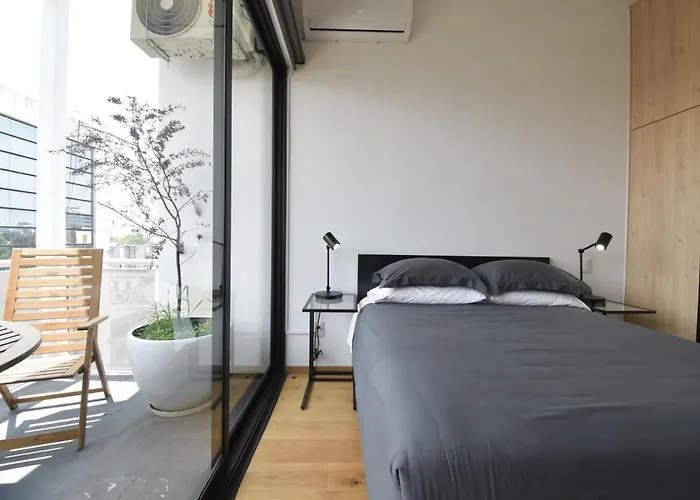 Roma-condesa - Terraza Privada + Queen - A/c Apartment *