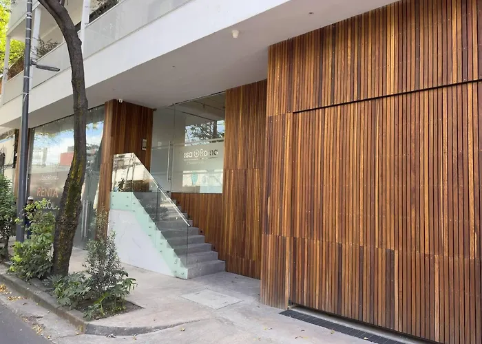 Roma-condesa · Terraza Privada + Queen · A/c Apartamento