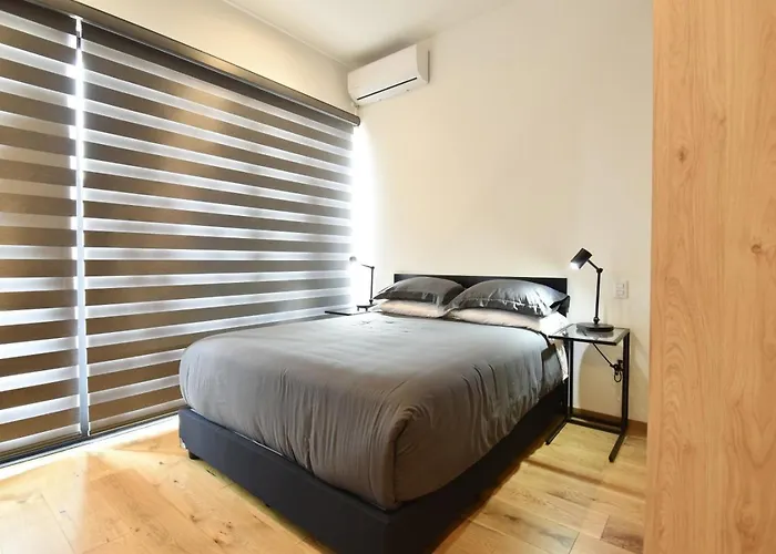 Roma-condesa · Terraza Privada + Queen · A/c Apartamento *